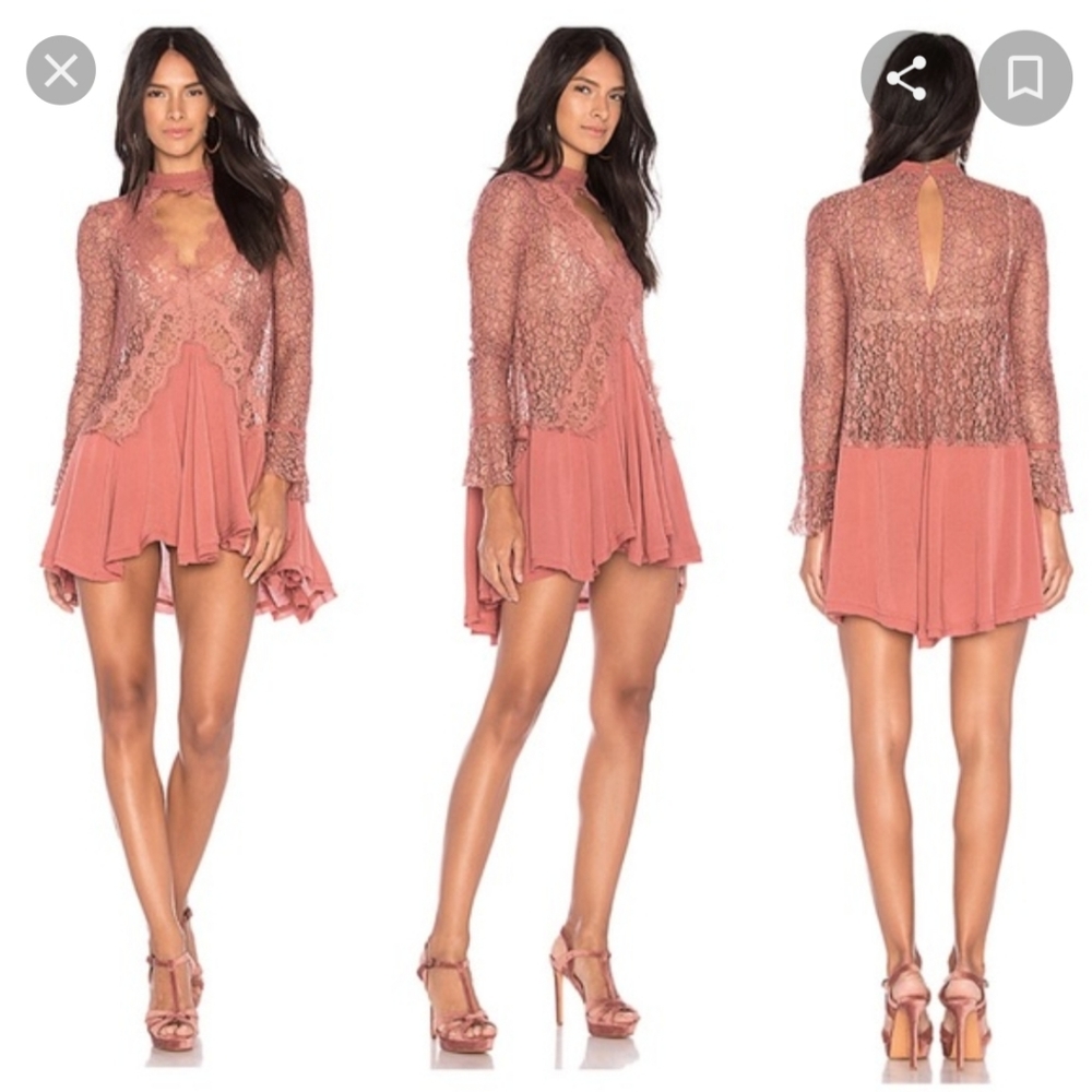 Free People  | Dusty Mauv Tunic